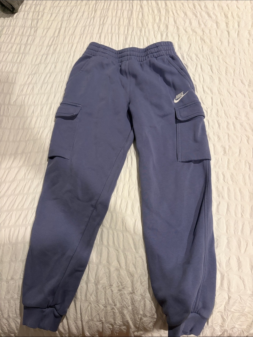 Nike Kids Cargo Joggers in Periwinkle